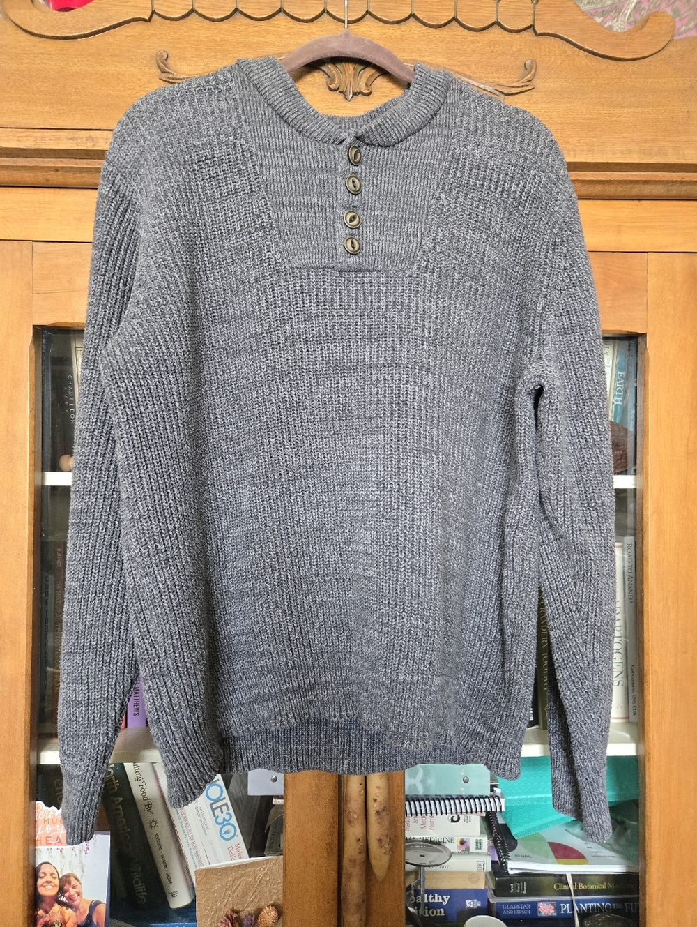 L.L. Bean Heritage Gorpcore Cabincore Sweater L - Picture 4 of 9